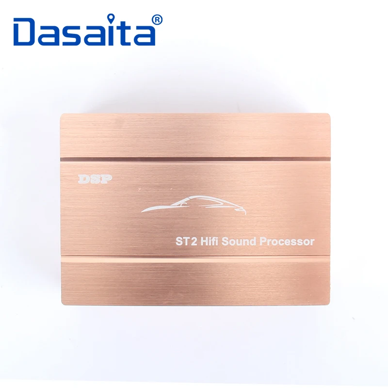 Dasaita DSP Zosilňovač Car Audio Digitálny Zvukový Signál Procesor pre VW Toyota, Nissan spoločnosti Ford, Hyundai ISO kábel