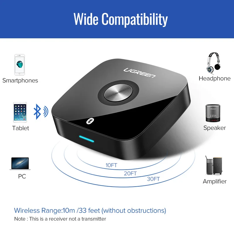 DBG 3.5 Bluetooth 5.0 Prijímač aptX LL 3,5 mm Jack Aux Adaptér Bezdrôtovej siete Hudbu na TV Auta Bluetooth 5.0 3.5 mm Audio Prijímač