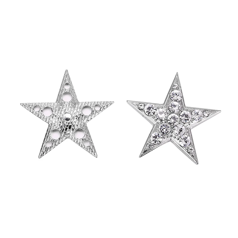 DCEE Hotsale magnetické brošňa Drahokamu Crystal Zliatiny STAR Brošňa Svadobné Šperky Pin Pre Ženy, Mužov magnetom brosche