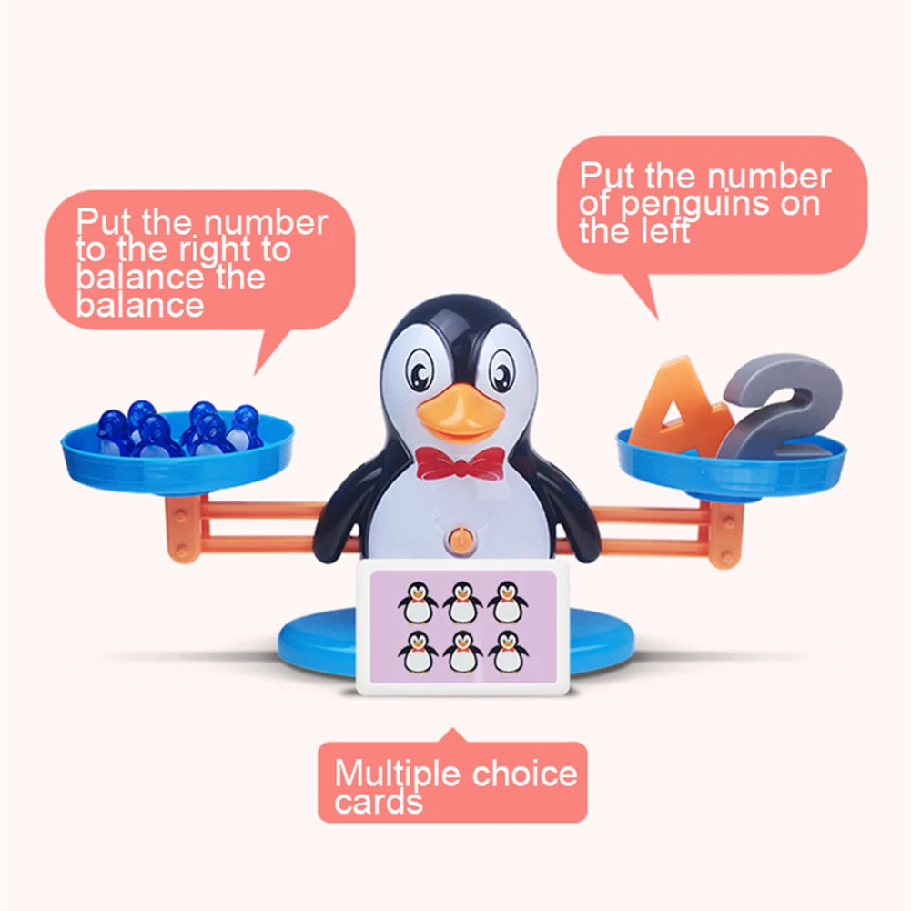 Deti Penguin Digitálne Rovnováhu Rozsahu Hračka Matematické Operácie Zápas Hra Okrem Odčítanie Deti Vzdelávacie Hračky pre Deti Darček