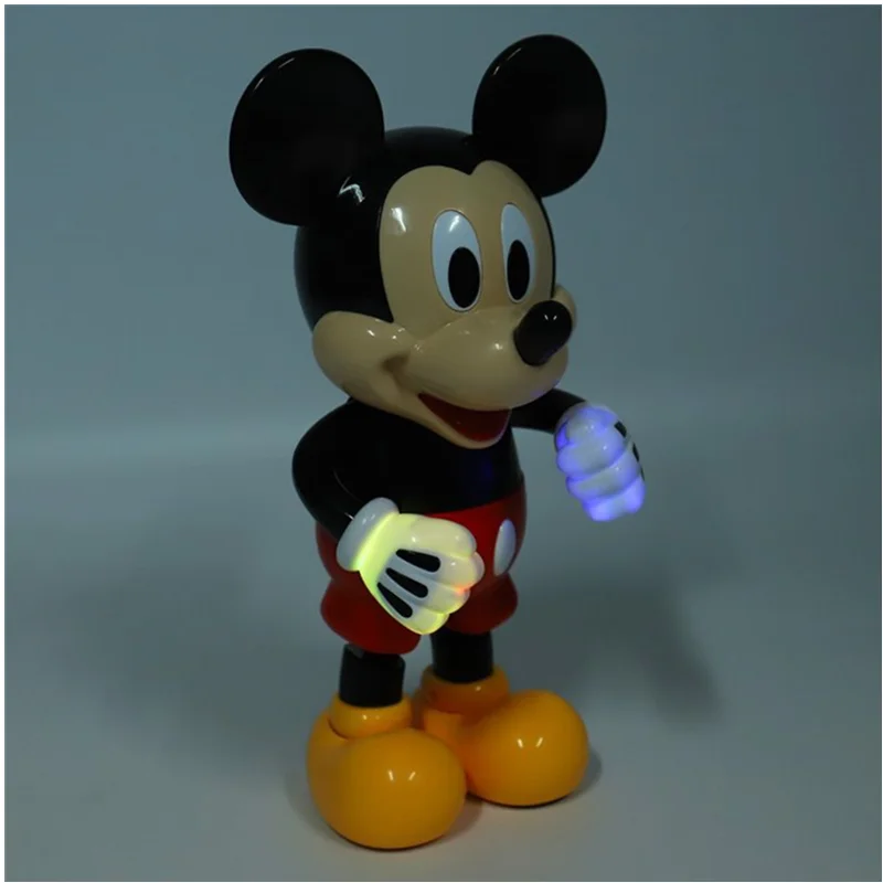 Disney Originálne Hudobné Hračky Hyun Tanec Mickey Mäkké Svetlo Šťastné detské Piesne Swing Hyun Tanec Robot Elektrické Hračky