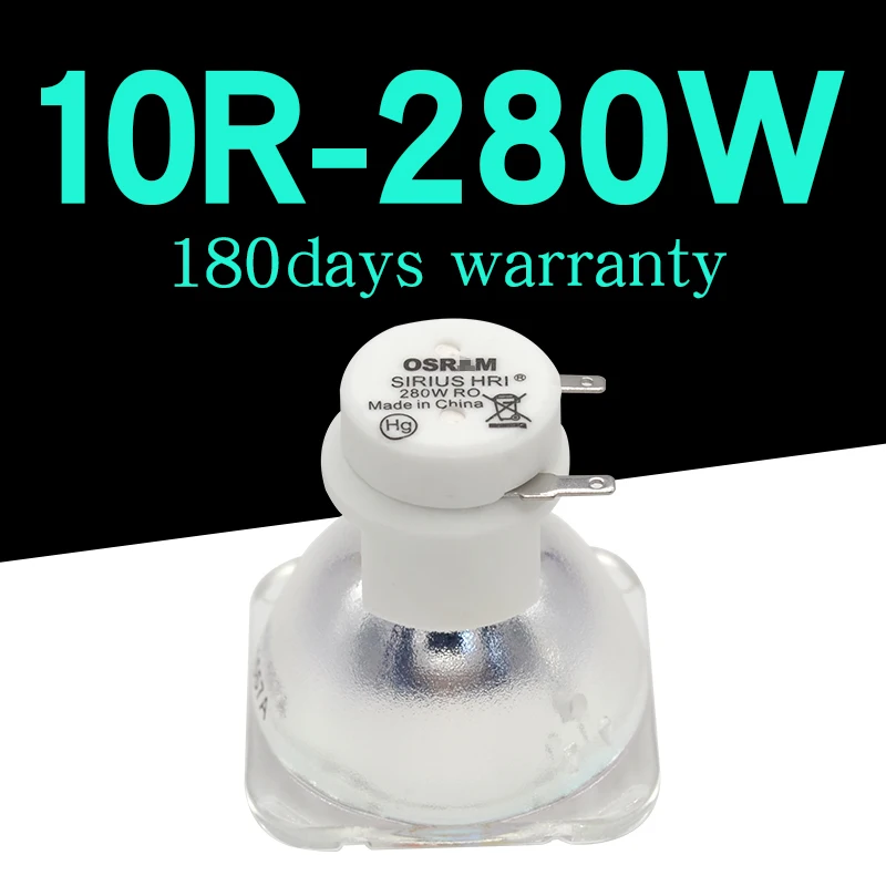 Doprava zadarmo 10R 280W halogenidové Lampa pohybujú 280 lúč 280 SIRIUS HRI280W Pre Osram Vyrobený V Číne s kvalitných