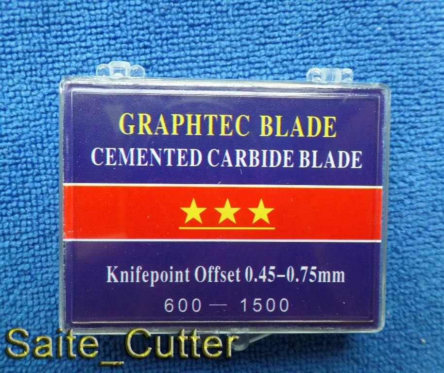 Doprava zadarmo Vysokej Kvality, 3 KS 45 Stupňov Graphtec CB15 Čepeľ Rezací Ploter Vinyl Cutter nôž