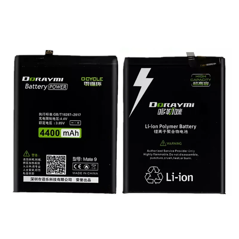 DORAYMI HB396689ECW Batériu pre Huawei Mate 9 Y7 Pro Prime Y9 2019 Užite si 7plus TRT-L53 LX1 L23 Česť 8C Y7 2017 Batterie 4400mAh