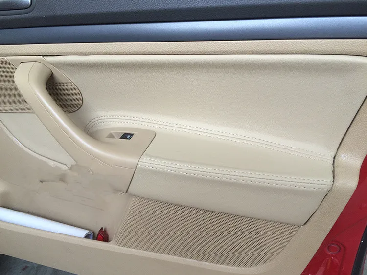 Dvere Interiérové Panel Kryt lakťovej opierky Pre Volkswagen Jetta /Golf 5 4PCS/SET Mikrovlákno Kožené AB208