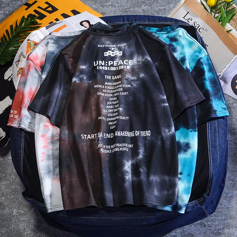 E-BAIHUI Harajuku T Shirt Muži T-Shirt 2020 Lete Krátky Rukáv O-Krku Nadrozmerná Topy Tee Mužov Košele Tričká S-3XL LS1
