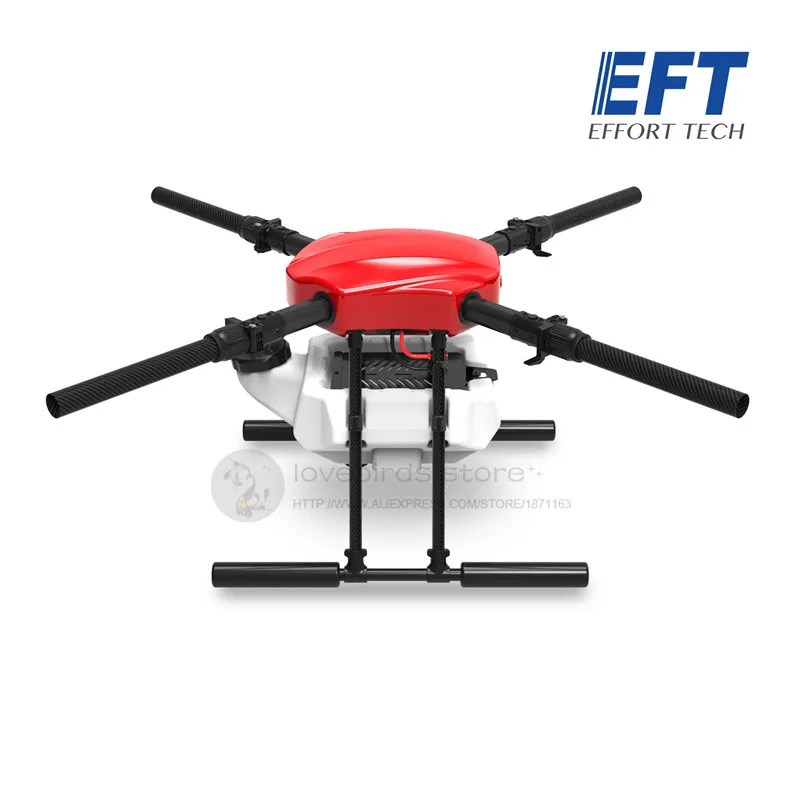 EFT E410S 10 KG Poľnohospodárskej Sprej Drone 1393mm 4 ASADDDDDxis Quadcopter Rámu + 10 L Závlahový Systém Skladania Rad