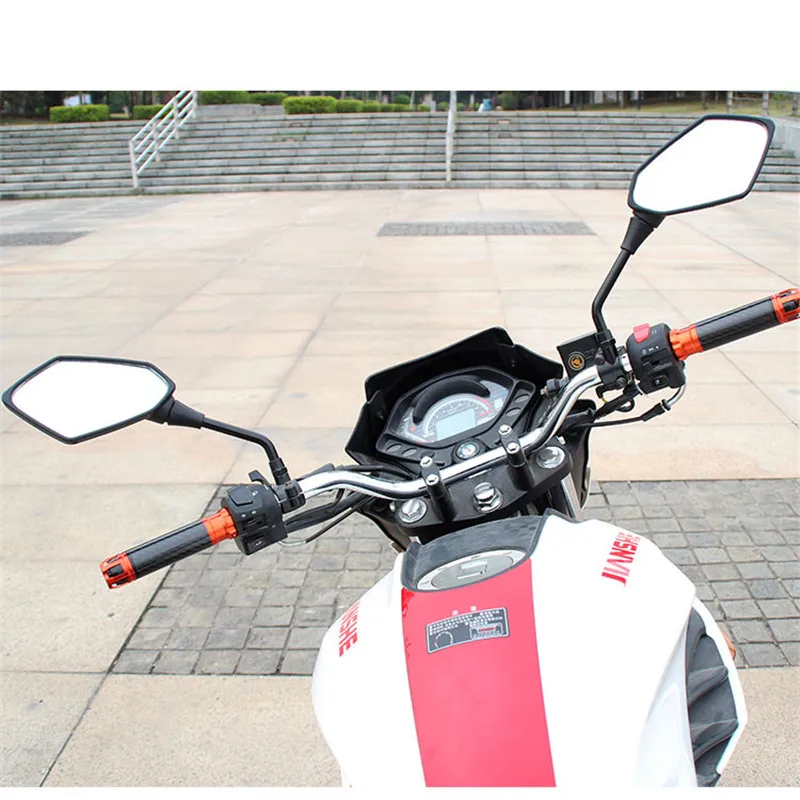 Elektrické scooter príslušenstvo 8 MM 10 MM časti motorky bočné zrkadlá pre honda, cb500x cb650f pcx 125 zrkadlo spätné motocykel