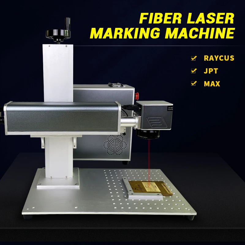 Fiber Laser Označenie Stroj Raycus JPT Laserový Zdroj Kovu, Nehrdzavejúcej Ocele 20W 30W 50W Rytec Stroj Ťažších Frézy Nástroje