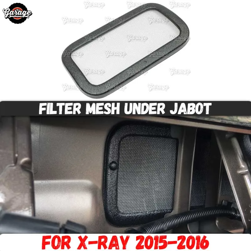 Filter oka nový vzhľad pre Lada X-Ray-2016 pod jabot ABS plast príslušenstvo kryt kryt, ochranná podložka auto tuning styling