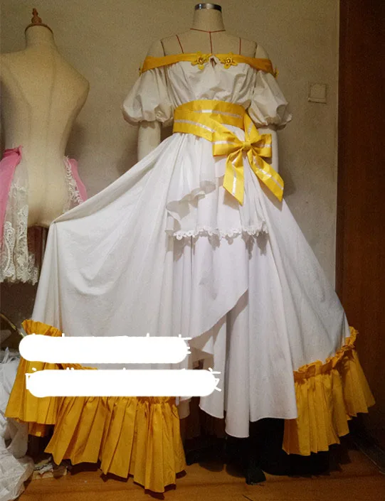 Final Fantasy XIV FF14 Jarné Šaty Miqo'te Cosplay Kostým Oblečenie 4 farbu môžete vybrať
