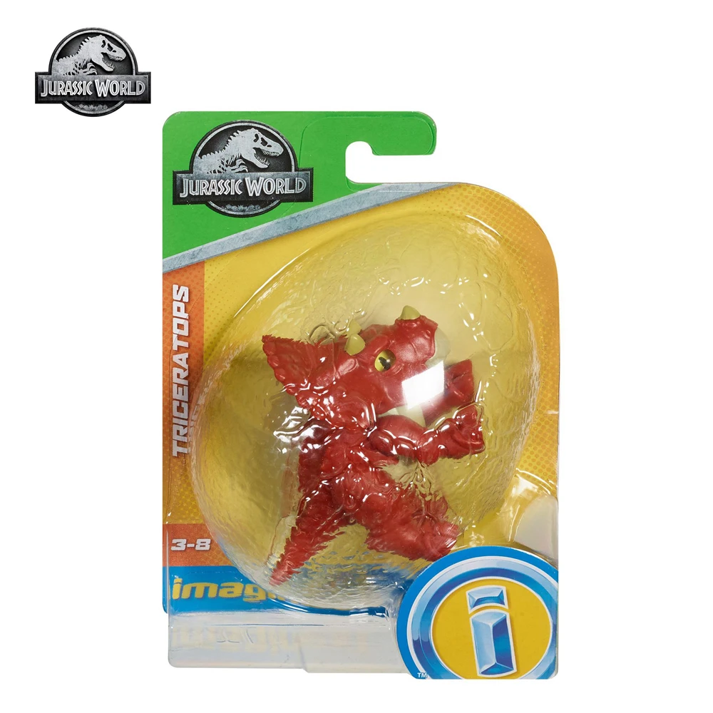 Fisher-Price Imaginext Jurský Svete Hračky Dinosaurov Mini Triceratops Zberateľskú Dinosaura Nastaviť Model Pohyblivé Spoločné Hračky GFC63