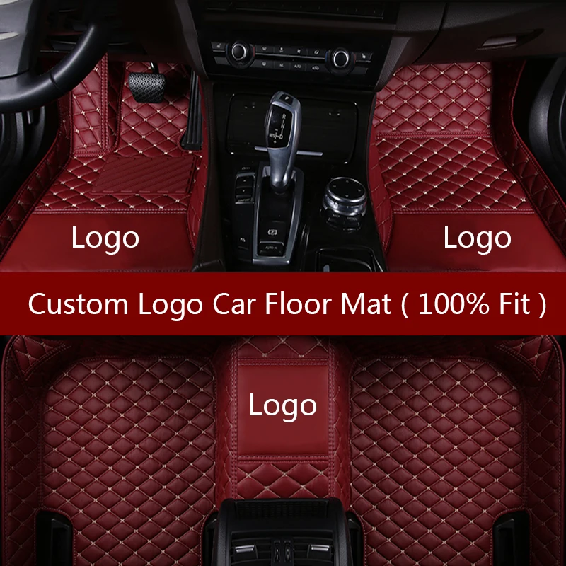 Flash mat 2 seat logo auta podlahové rohože fit 98% model Toyota Lada Renault, Kia Volkswage Honda, BMW BENZ príslušenstvo nohy podložky