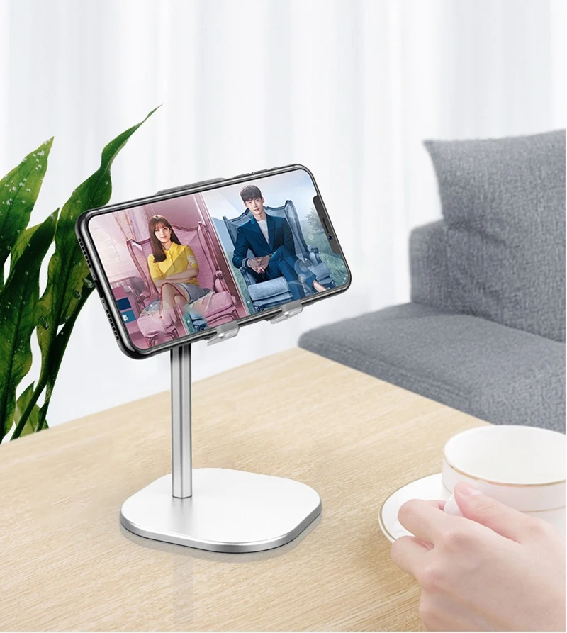 Flexibilný Prenosný Alumium Stolový Stojan na Mobilný Mobilný Telefón Majiteľa Live Stôl Tablet Nastaviteľné Mount pre IPad, iphone Podporu