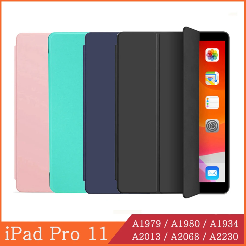 Funda iPad Pro 11 2018 2020 A1979 A1980 A1934 A2013 A2068 A2230 flip puzdro smart cover magnetické funda iPad Pro 11 auto wake/spánku prípade