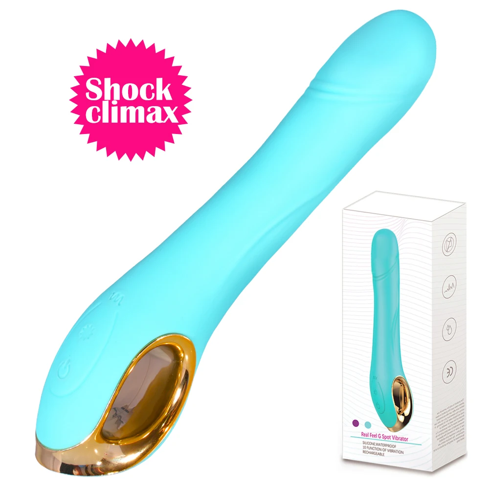 G-Spot Vibrátor, Dildo Sexuálne Hračky pre Ženu Jedno kliknutie Vyvrcholenie Výkonné Vibrácie Klitoris Stimulátor Žena Masturbator Sex Produkt