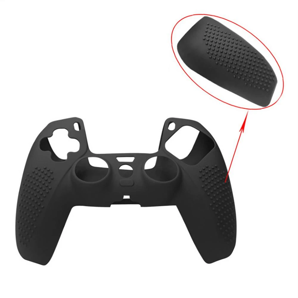 Gamepad Silikónový protišmykový Ochranný Vhodné Pre Playstation5 Príslušenstvo PS5 Radič nešmykľavý Kryt Svetla thumb Spp