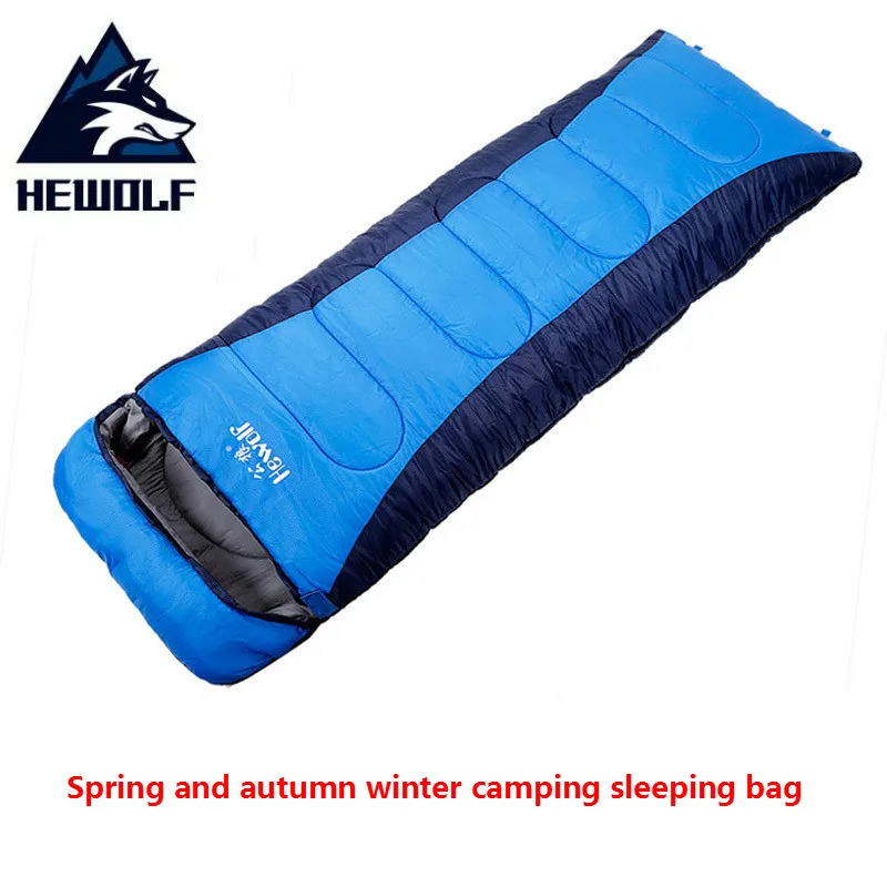 Hewolf Vonkajšie typu obálky na jar a na jeseň zima dospelých camping spací vak bavlna obed teplé podľa prírode táborenie