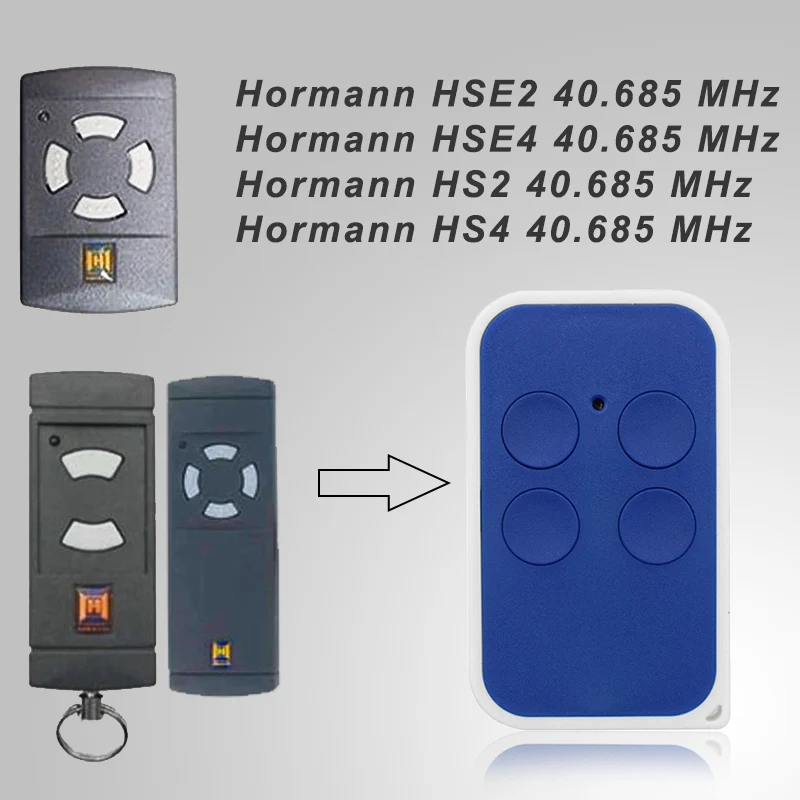 HORMANN 868 HSM2 HSM4 HSE2 HSE4 HS2 HS4 40.685 mhz hormann diaľkové ovládanie pre garáže