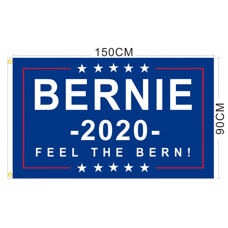 Horúce Bernie Sanders Vlajka Polyester Vytlačené Bernie Vlajka Amerike Skvelé pre Prezidentské Voľby Zavesenie Zástavy 150*90 cm