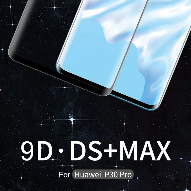 Huawei Mate 20 Pro Sklo NILLKIN DS+MAX 9H Bezpečnosti Plný Lepidlo 3D Tvrdeného Skla pre Huawei P30 Pro 6.39
