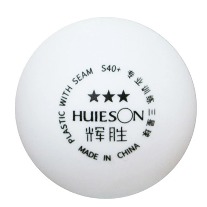 HUIESON 100ks/Vrecko 3-Hviezdičkový Stolný Tenis Gule D40+/S40+ 2,8 g ABS Nový Materiál, Ping Pong Gule 40 MM+ pre Vzdelávanie Klub Dospelých
