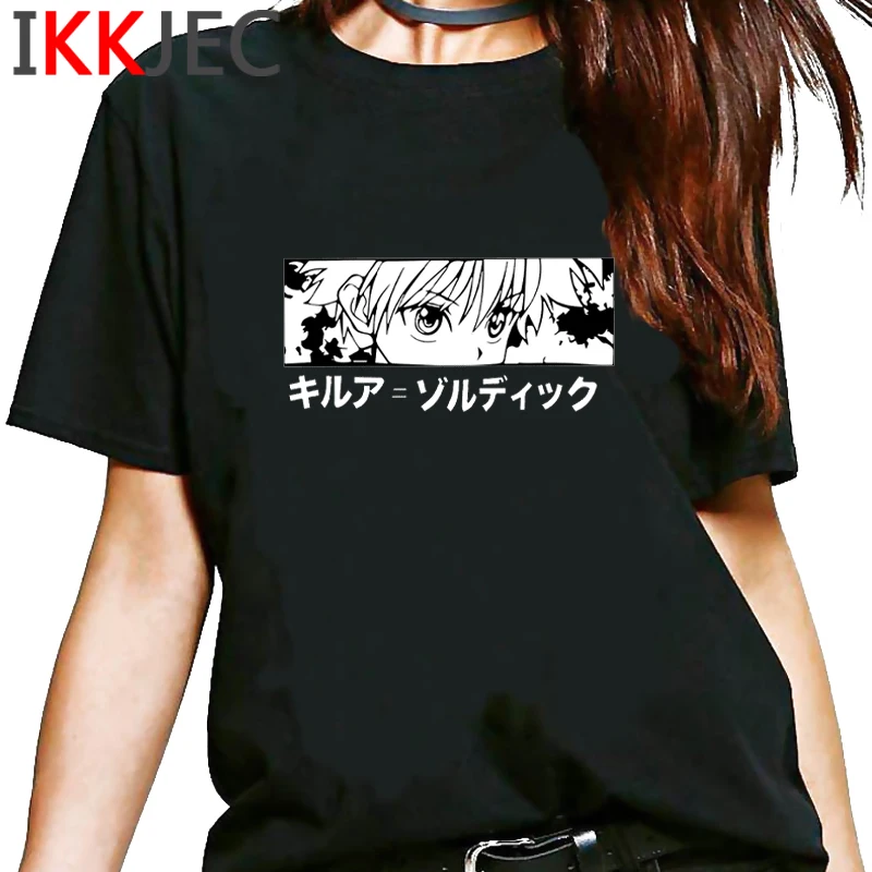 Hunter X Hunter Anime T Shirt Top Tee Killua Zoldyck Diabol Oko Kurapika Topy Krátky Rukáv T-shirt Bežné Mužov Tričko Oblečenie Muž