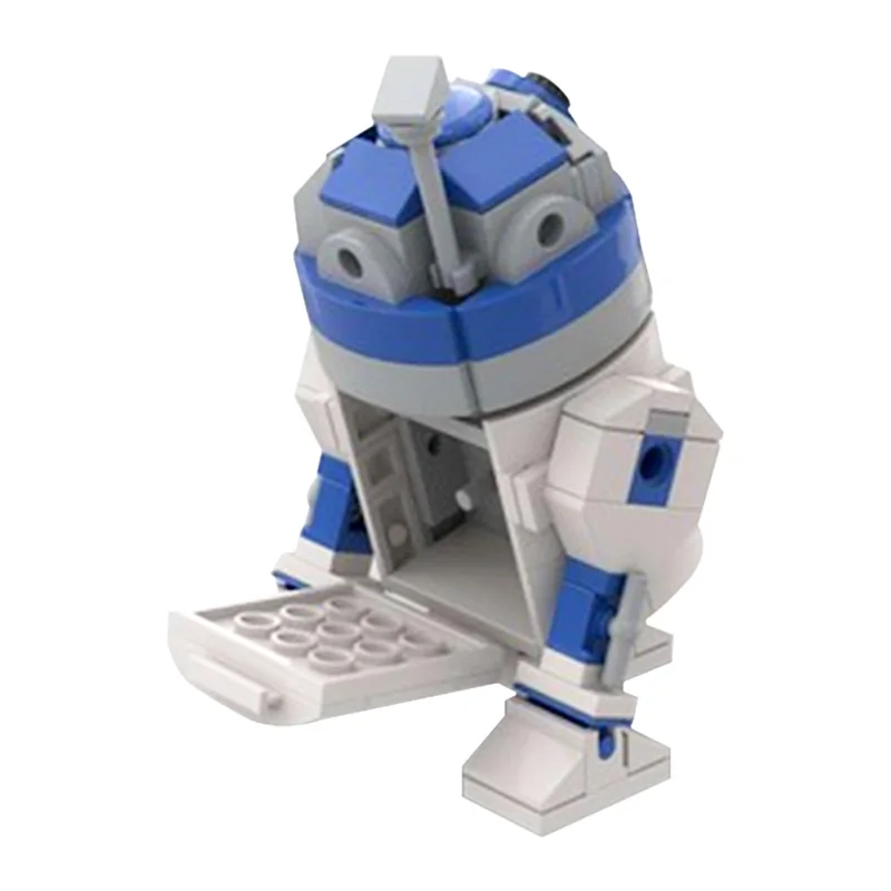 Hviezda Priestor Série Vojen Diy Robot Stavebné kamene, Tehly Zber R2 Model Creative Star MOC Wars Hračky D2 Pre Deti Deti