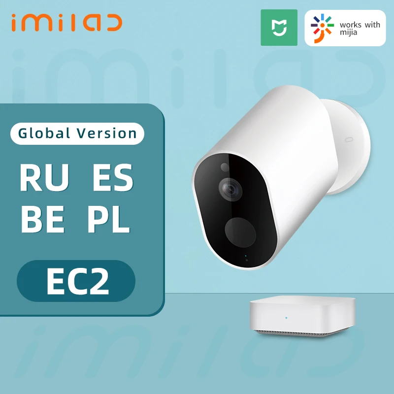 IMILAB EC2 AI IP Kamera, Bezdrôtové Wifi Kamery Vonkajšie 1080P HD Kamery Mihome Bezpečnostné Kamery IP66 Infračervené Nočné Videnie Kamery