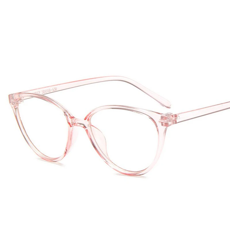 Imwete 2020 Cat Eye GlassesFrame Ženy Ultralight Retro Transparentné Okuliare Mužov Farbou Módne Rámy