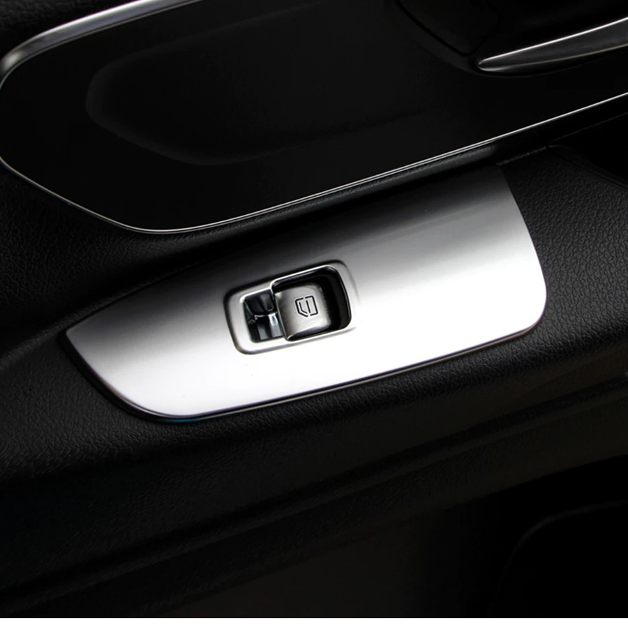Interiér Pre Mercedes-Benz Vito W447 - 2018 Vo Vnútri Dverí Rukoväť Panel Nálepky Surround Okno Výťah Spínač Kryt Výbava