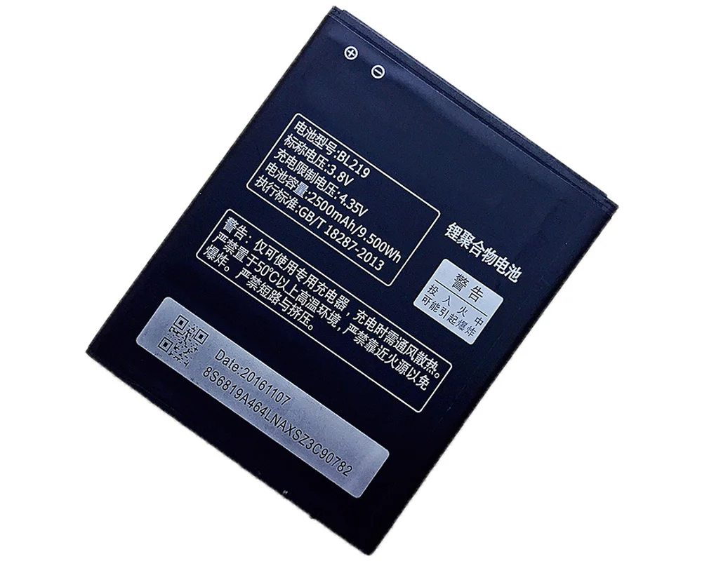 ISUNOO BL-219 Batérie Pre Lenovo A880 batérie 2500mAh BL219 Výmena Batérie pre Lenovo A880 S856 A889 A890e S810t A850+ A916