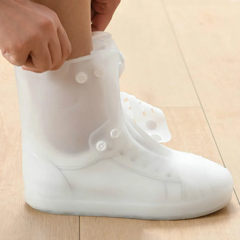 JAPONSKO Kvalitné Nepremokavé Topánky Kryt Silikónový Materiál Unisex Topánky, Chrániče Dážď Topánky pre Vnútorné Vonkajšie Daždivé Dni