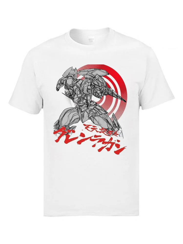 Japonské Anime Gurren Lagann Vytlačené T Košele GUAM Monster Čistej Bavlny Zábavné Topy, Tričká Classic Faddish Tshirts Fool ' s Day