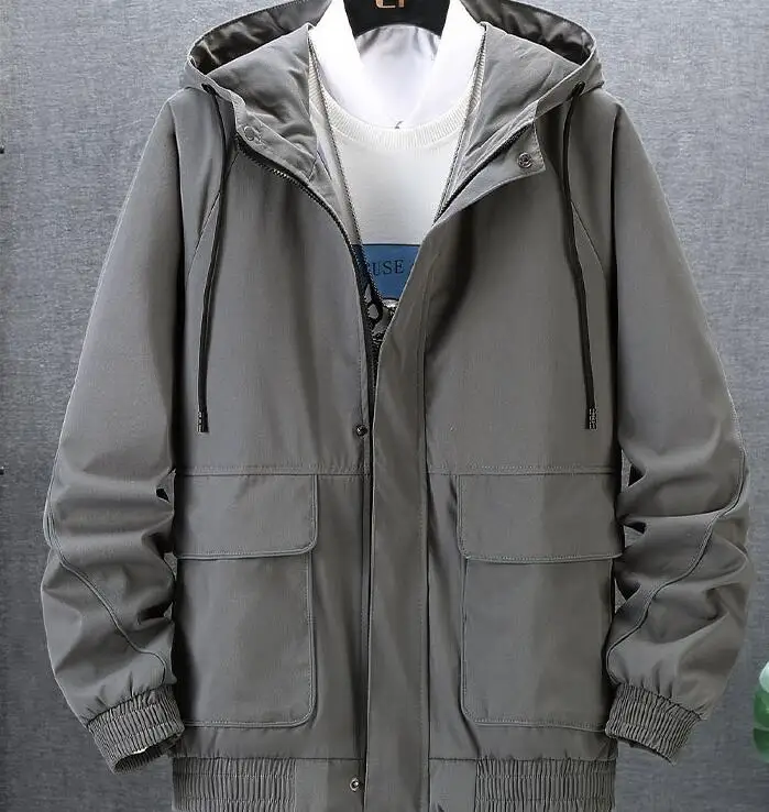 Jar ggx a na jeseň nový štýl reflexné bavlna bežné pracovné odevy bunda jacket