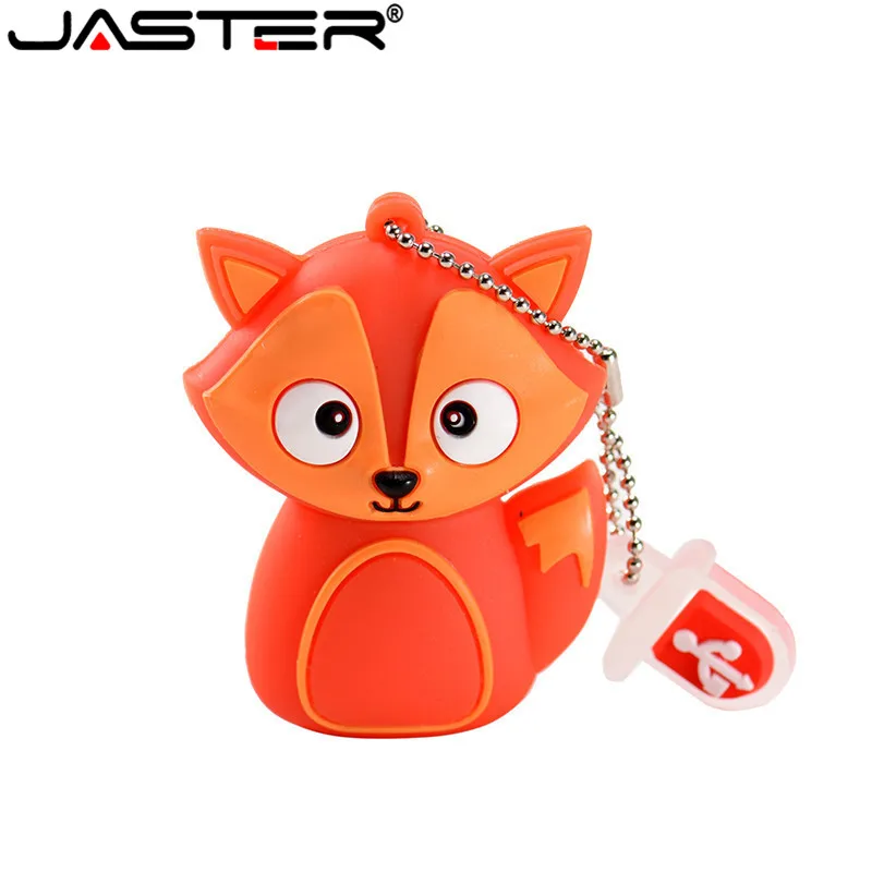 JASTER Cartoon 64GB roztomilý Tučniak sova bee fox zvierat USB Flash Disk 4 GB 8 GB 16 GB 32 GB kl ' úč USB 2.0 Usb kľúč