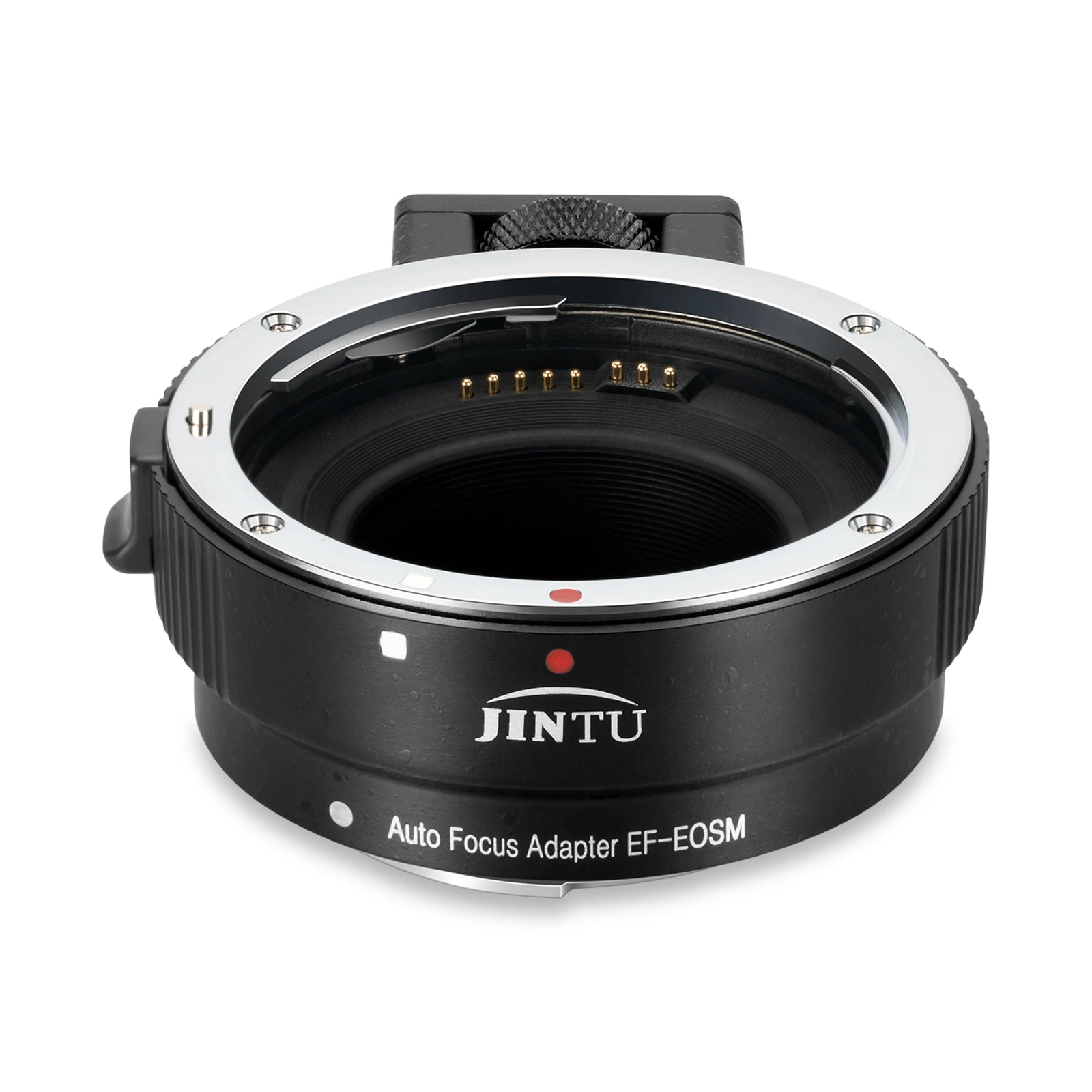 JINTU EF-EOSM Elektronické Auto Focus Objektív adaptéra pre Canon EOS EF EF-S objektív EOS M EF-M M2 M3 M5 M6 M10 Mirrorless Fotoaparátu