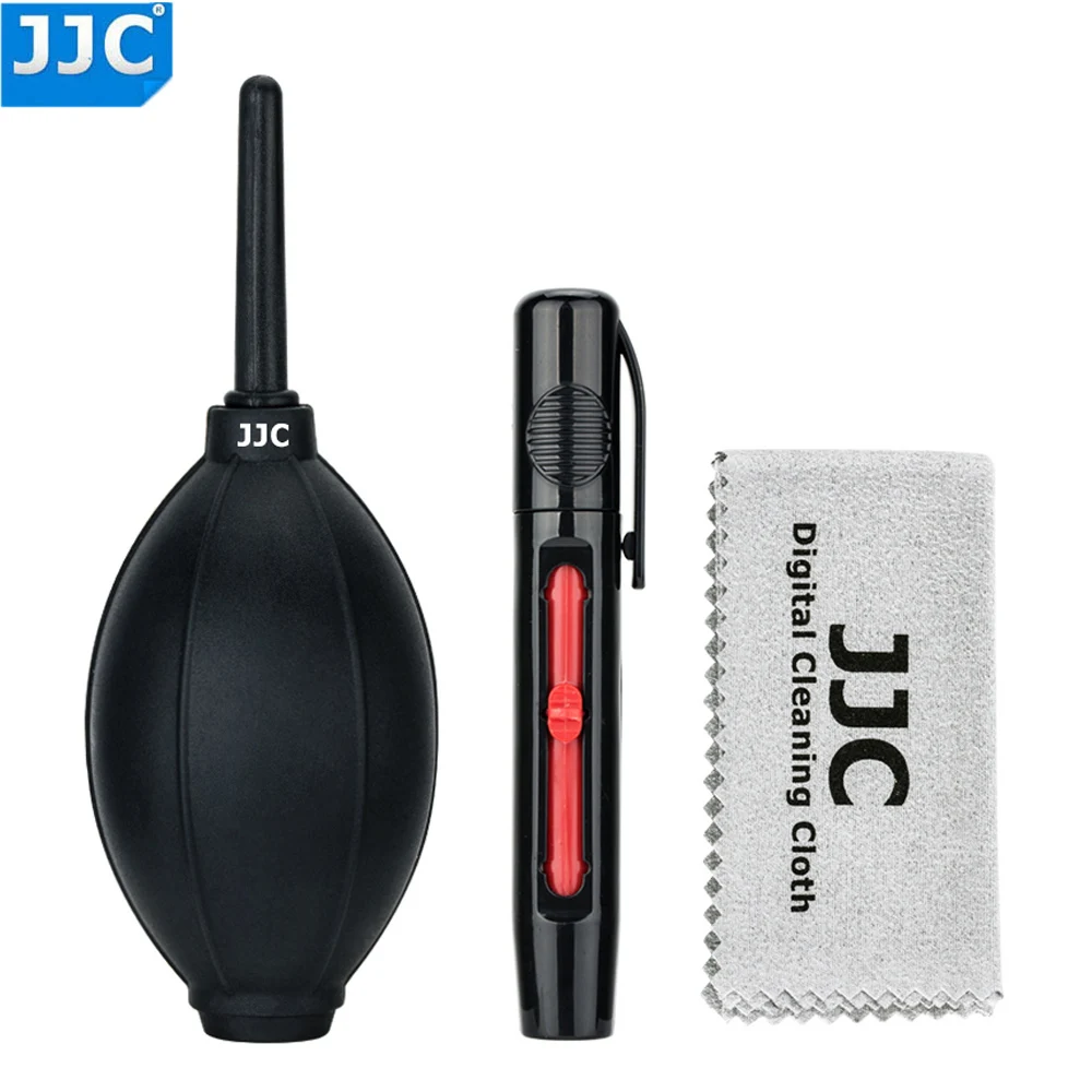 JJC CL-3(D) 3-v-1 Kamera čistiacej Súpravy Vzduchu-Fréza na Čistenie Objektívu Pero Jemnou Handričkou Pre DSLR Fotoaparát, Objektív LCD Obrazoviek