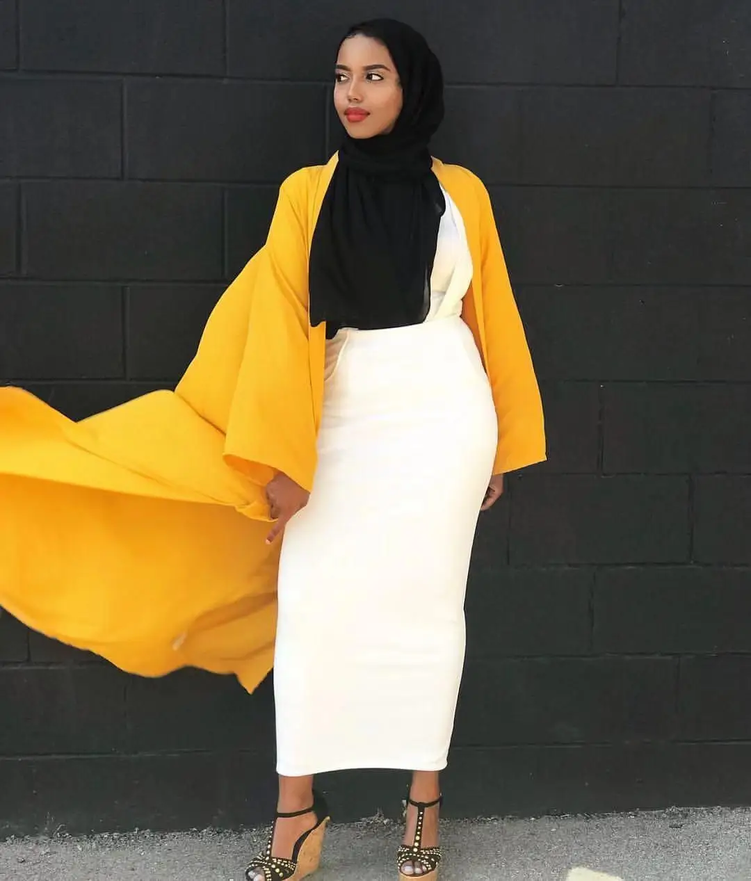 KALENMOS Dubaj Arabských Abaya Moslimských Sukne Ženy, Podväzkové Maxi Ceruzka na Blízkom Východe Bodycon Elastické Vysoký Pás Dlhé Islamské Oblečenie