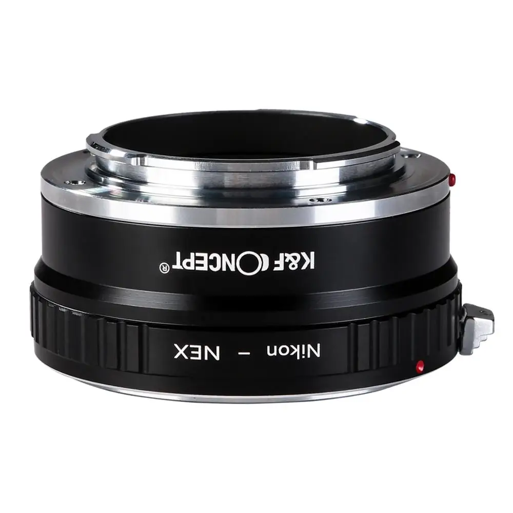K&F Koncept bajonet Medi Adaptér Krúžok Kompatibilné pre Nikon AI Objektív pre Sony NEX E-Mount Kamery Tela