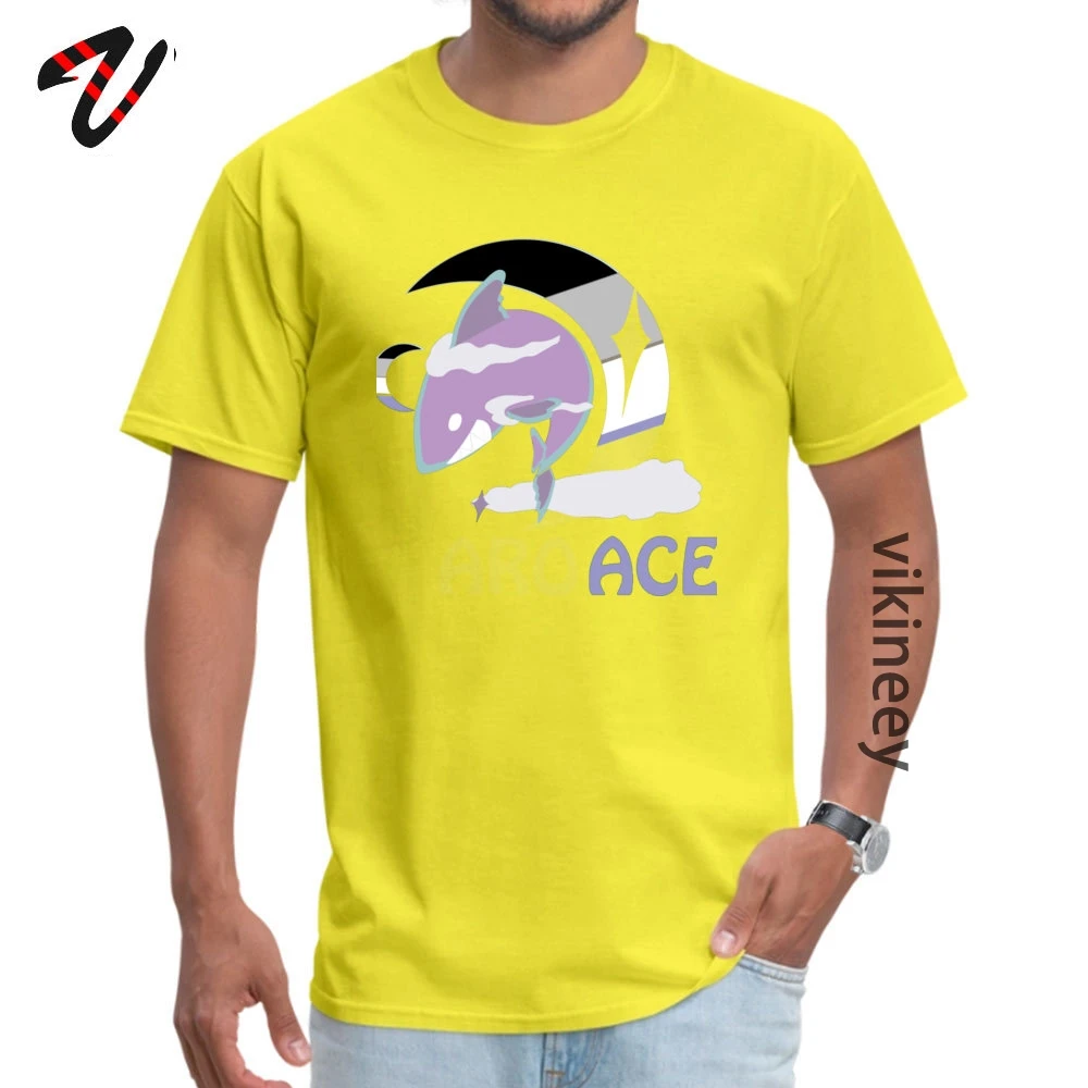 Kanye West Rukáv Topy Tričko Jack Skellington Mužov Top T-shirts AroAce Pride Sky Shark Bežné Mikiny Zľava