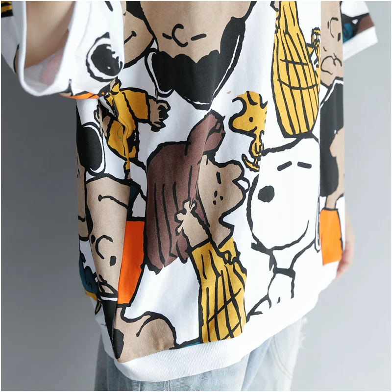 Kawaii t-shirt Bavlna Ženy Tričko 2019 Letnej Móde Tlač Tee Plus Veľkosť Cartoon T Shirt kórejský Tričká Topy Femme Psie Oblečenie