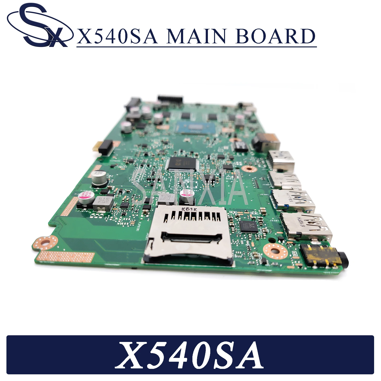 KEFU X540SA Notebook základná doska pre ASUS VivoBook X540SA X540SAA pôvodnej doske 4 GB-RAM, CPU N3050