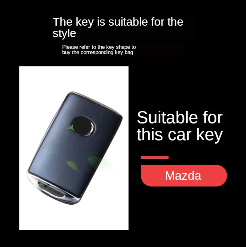 Kožené TPU Auto Diaľkové príveskom, Shell Kryt Prípade Mazda 3 Alexa CX4 CX5 CX8 2019 2020 3 4 Tlačidlo Smart Key