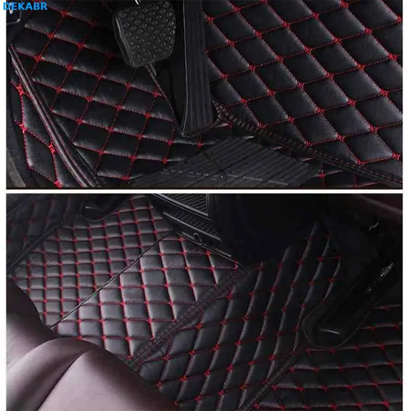 Kožené Vlastné auto podlahové rohože pre Infiniti Všetky Modely EX25 FX35 M25 M35 M37 M56 QX50 QX60 QX70 G25 JX35 auto accessorie styling