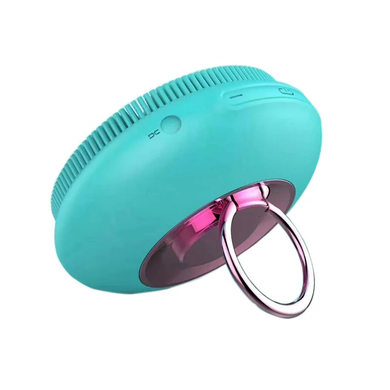 Krúžok Pracky Elektrické Tváre Brush Cleaner Mini Silikónových Nepremokavé Ultrazvukové Čistenie Pórov Nástroj Starostlivosť O Pleť Tváre Spa Masáž