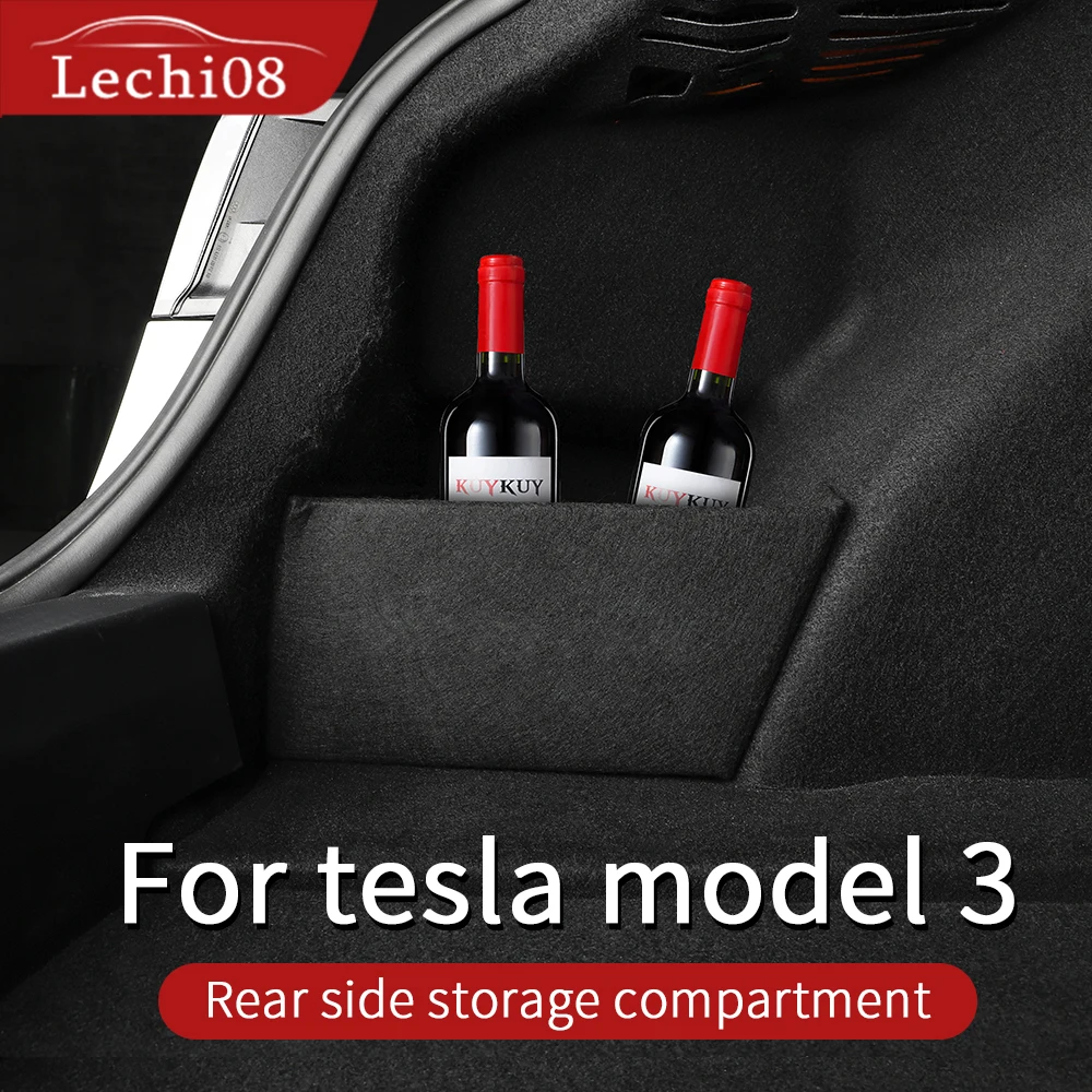 Kufor oblasť pre Tesla model 3 príslušenstvo/auto príslušenstvo model 3 tesla tri tesla model3 /accessoires 1pcs chmýří