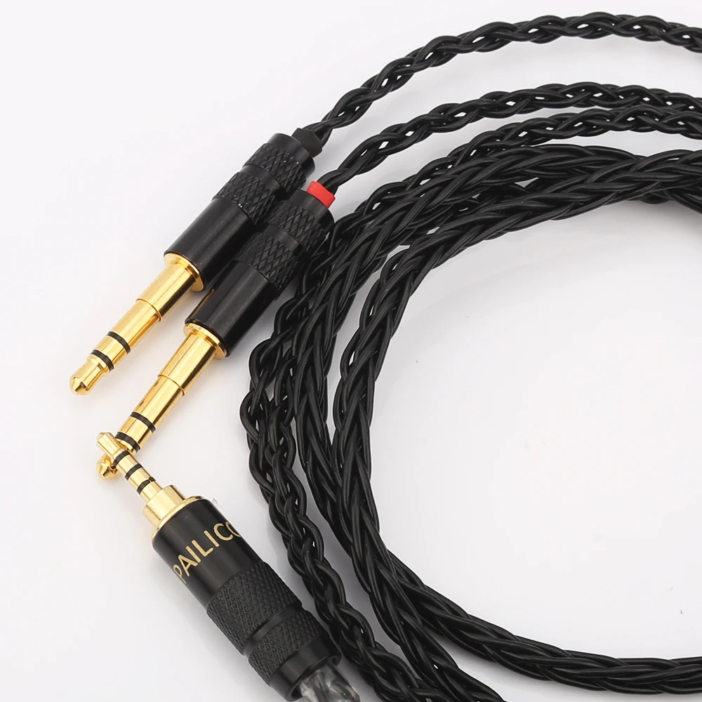 Kvalitný 2.5 mm Vyvážený, Slúchadlá Upgrade Kábel pre kontaktné elegia t1 t5p D7200 D600 MDR-Z7 z7m2