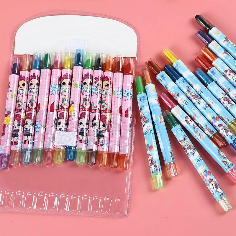 L. O. L Papiernictvo LOL Bábiky Prekvapenie Školské potreby Tvorivé Prenosné Akvarel Pero Detí Anime Narodeniny, Vianočné Darčeky