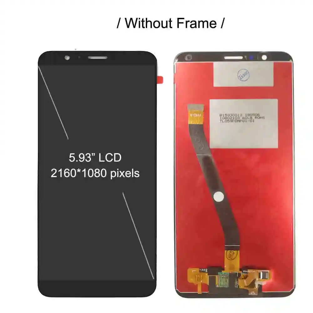 LCD S Rámom Pre Huawei Honor 7X BND-L21 BND-L22 BND-L24 Full LCD Honor7X BND-L2 Displej Dotykový Panel Digitalizátorom. Montáž